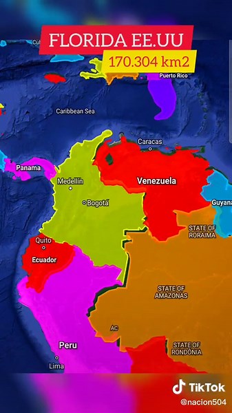 Mapa del Estado de Florida: Principales Datos y Atractivos