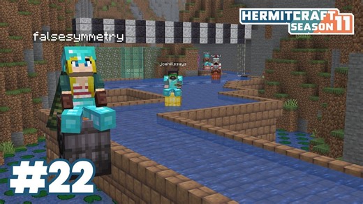 【Joe】Hermitcraft服务器 第11季 第22集-鹦鹉螺竞速联赛第三周（feat. 众多隐士小伙伴！）