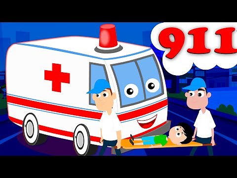 Ambulance Song | Kids Nursery Rhyme | Songs Children | Music Videos | Kids Tv Nursery Rhymes