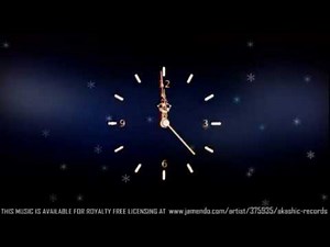 One minute to midnight (New Year countdown) royalty free