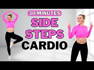 🔥30 Min SIDE STEPS CARDIO🔥LOW IMPACT CARDIO for WEIGHT LOSS🔥KNEE FRIENDLY🔥NO JUMPING🔥FULL BODY BURN🔥