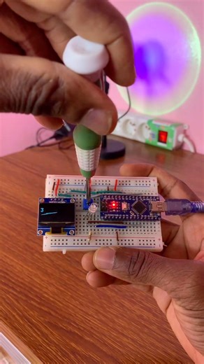 11K views · 85 reactions | Arduino Nano + Potentiometer + OLED Display #arduino #electronics #engineering #electricalengineer | Upload Ideas with Itamar | Facebook