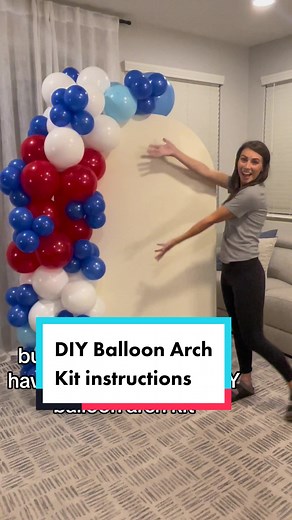 DIY Balloon Arch kit Intruction Video! Learn how to put together your own balloon arch for your next event! #diyballoongarland #balloonarch #balloonarchkit #diyballoonarch #diyballoonarchkit #professionalballoons #smallbusiness