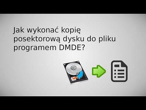 Kopia posektorowa dysku do pliku w DMDE