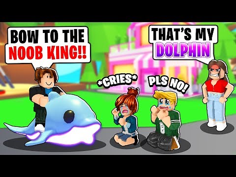 This NOOB Stole Our *MEGA NEON DOLPHIN!* His Evil Plan SHOCKED US! (Roblox Adopt Me)