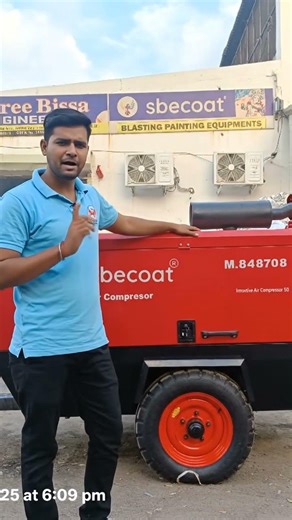 Sand Blasting Compressors Manufacturer in Gujarat, India | Industrial Air Compressor