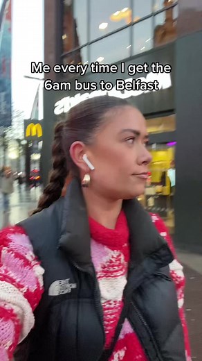 Urban Walking Journey to Belfast on GAM Bus