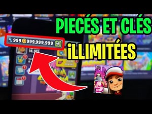 COMMENT AVOIR DES PIECES ET DES CLES ILLIMITES SUR SUBWAY SURFER / des clés et des pièces illimitées