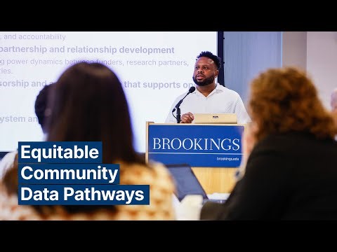 Equitable Community Data Pathways