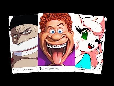 CARDS AGAINST HUMANITY WITH CUSTOM MEMES