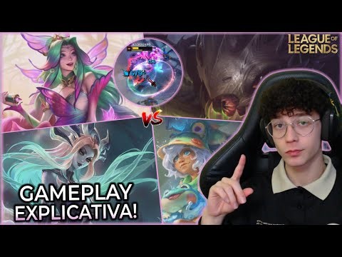 UMA DAS LANES MAIS FORTE PARA SERAPHINE! - Seraphine APC Gameplay - League Of Legends