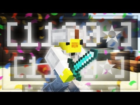 1100 Star Bedwars Montage | BlocksMC