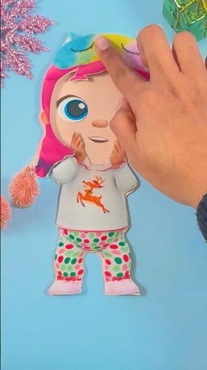 Crafting Full Body Jill EASY 1-2-3! 🎨 DIY Happy CoComelon #shorts #kids