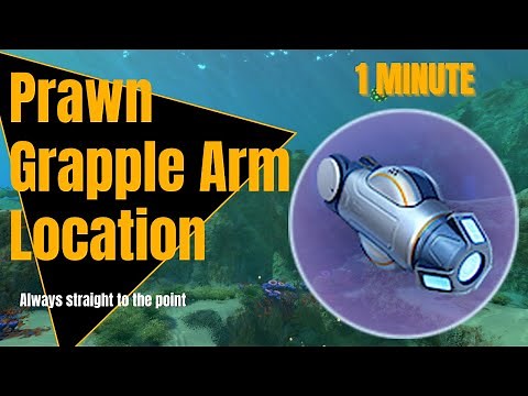 Prawn Suit Grappling Arm Location in Subnautica