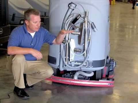 Floor Scrubber Squeegee Adjustment