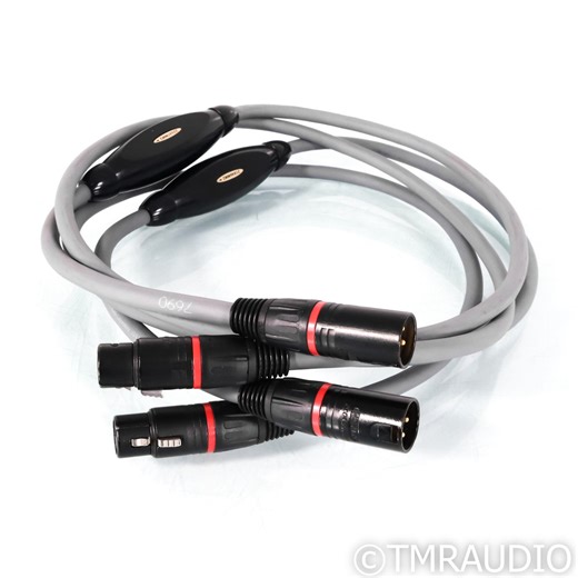 Transparent Audio MusicLink Plus XLR Cables; 1.5m Pair Balanced Interconnect