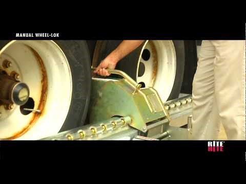 Manual Wheel-Lok Vehicle Restraint - MWL-1300 From Rite-Hite
