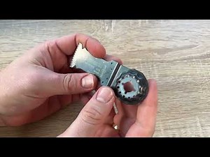 Bosch Professional 2608661904 Plunge-cut saw blade AIZ 32 EPC (HCS) - Wood Unboxing and instructions