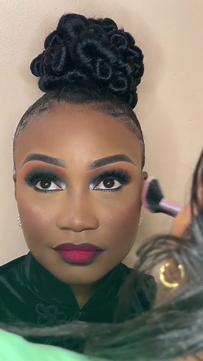 A girl should be two things: classy and fabulous 💅🏾💋#fypシ #smokeyeye #redlips