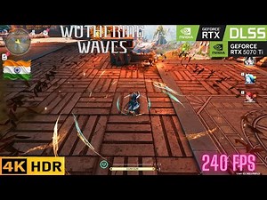 WUTHERING WAVE NEW UPDATE IS AWESOME RTX 5070 TI 200+ FPS