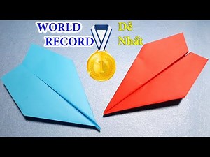 How to fold the world's best flying paper airplane - Traditional style_World Record Paper Airplane