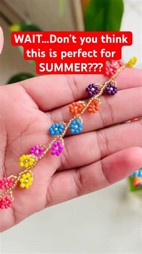 Sun-kissed Seed beads Necklace✨