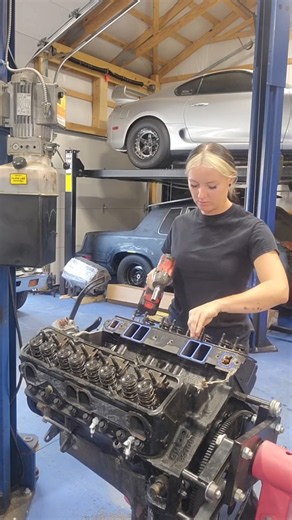 Time to build a new small block! #chevynova #classiccars #hotrod #musclecar #chevrolet #classiccar