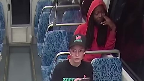 Footage shows bystanders filming as stabbed Ukrainian refugee bleeds to death on bus