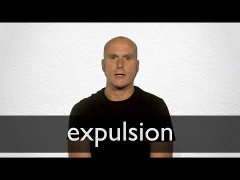 How to pronounce EXPULSION in British English