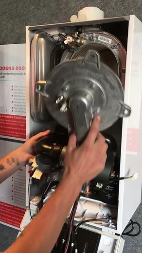 Changing a PRV on a Viessmann 100 Vitodens