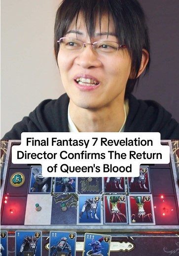 Game Informer sat down with the director of the Final Fantasy VII Remake Trilogy, Naoki Hamaguchi, to learn about Queen's Blood's big return in FF7 Revelation. #finalfantasy #finalfantasy7 #queensblood #ff7revelation #ff7 @SquareEnix