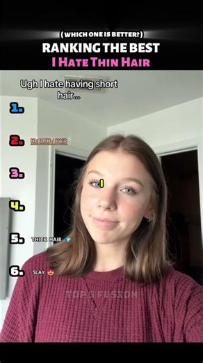 Ranking Best I Hate Thin Hair Trend