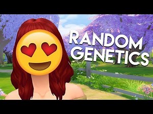 RANDOM GENETICS CHALLENGE // The Sims 4: Create A Sim
