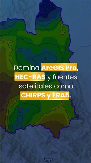 🟠 Curso en vivo | Análisis Hidrológico con ArcGIS Pro y HEC-RAS