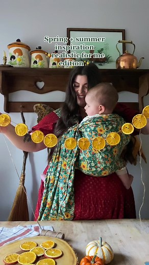 Saw this older trend popping back up a few times this week and had to make my own spin on it for the spring and summer! Spring weather is already pretty much here for us, and I’m so ready for our garden, our berry bushes, cooking and baking with seasonal produce, and lots of outdoor time. Took a small break from this space for a few reasons the last two months, but happy to be back! 🤍 #spring #summer #summervibes #motherhood #slowliving #intentionalliving #cottagecoremom #gardening #cottagecore