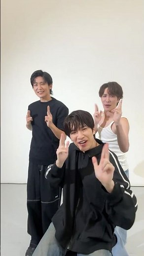 💎💥狙い撃ち💘🔫💘#SnowMan #ばきゅん#深澤辰哉💜 #渡辺翔太💙 #目黒蓮🖤