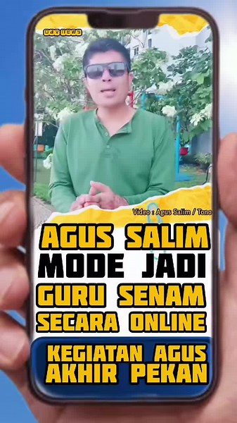 Senam Pagi Sehat Bersama Agus Salim