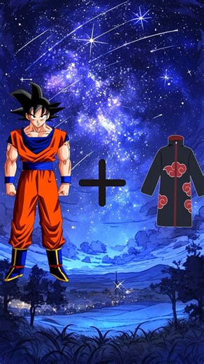 dragon ball characters in akatsuki outfit #viral #shorts #trending #dragonball