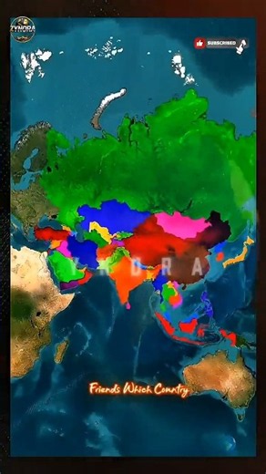 Asia: The World's Biggest Continent Explained Fast! #asia #shorts #geography #continents