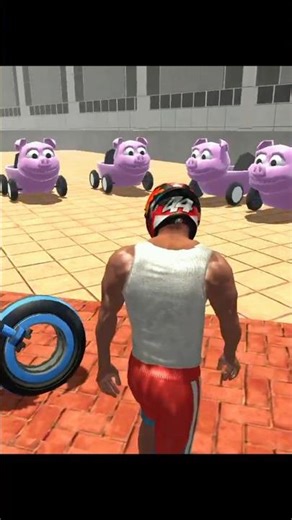 Franklin ke ghar mein itne sare pig 🐷 kaise aayen 😡 indian bike driving 3d game 🎮 gaming video📸 #gta