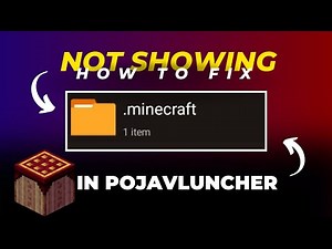 How to Fix .minecraft Folder not showing (2023) | Pojavlauncher Tutorial