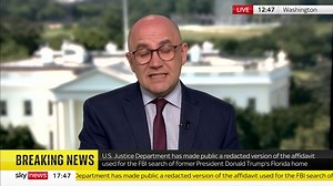 41K views · 987 reactions | BREAKING: Fourteen of the 15 boxes retrieved during an FBI raid on former US president Donald Trump's Florida residence contained classified records, with 25 of the documents marked top secret, an affidavit has revealed. https://trib.al/xTAVTyl  Sky 501 | Sky News | Facebook