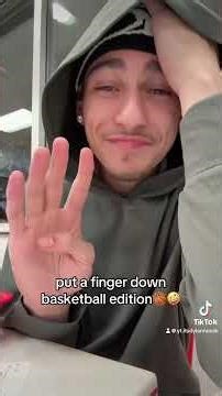 Put a finger down basketball edition🏀 How many fingers did you put down??