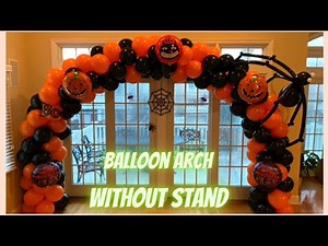 Balloon Arch WITHOUT STAND/Halloween Balloon/No stand balloon arch