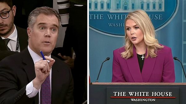 NBC's Peter Alexander clashes with new WH press secretary