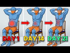 5 Chair Exercises That Burn More Belly Fat Than Walking | Every Man Should Do