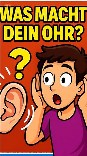 WIE funktioniert dein OHR?! 👂