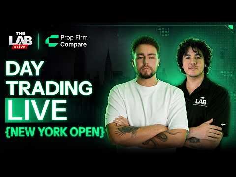 The Lab Live | TRADING PROPS LIVE FOR NEW YORK SESSION W/Kane & Alex