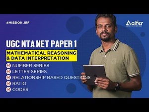 UGC NET Paper 1 | Mathematical Reasoning and Data Interpretation | Day 9