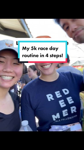 Today was race day….I’ve been training using my game. So here’s my trusted day-of routine in 4 STEPS! Watch till the end to see how we did in the race. #runnergirl #running #motivational #fitnessroutine #runnerslife #runnerstiktok #runnersofitiktok #raceday #tipsandtricks